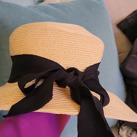 Scala Straw Brimmed Garden Boating Hat - Picture 6 of 9